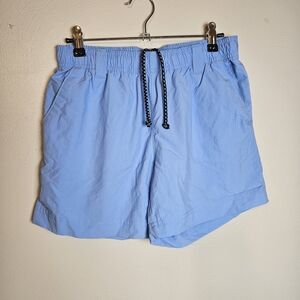 Columbia Light Blue Athletic Shorts